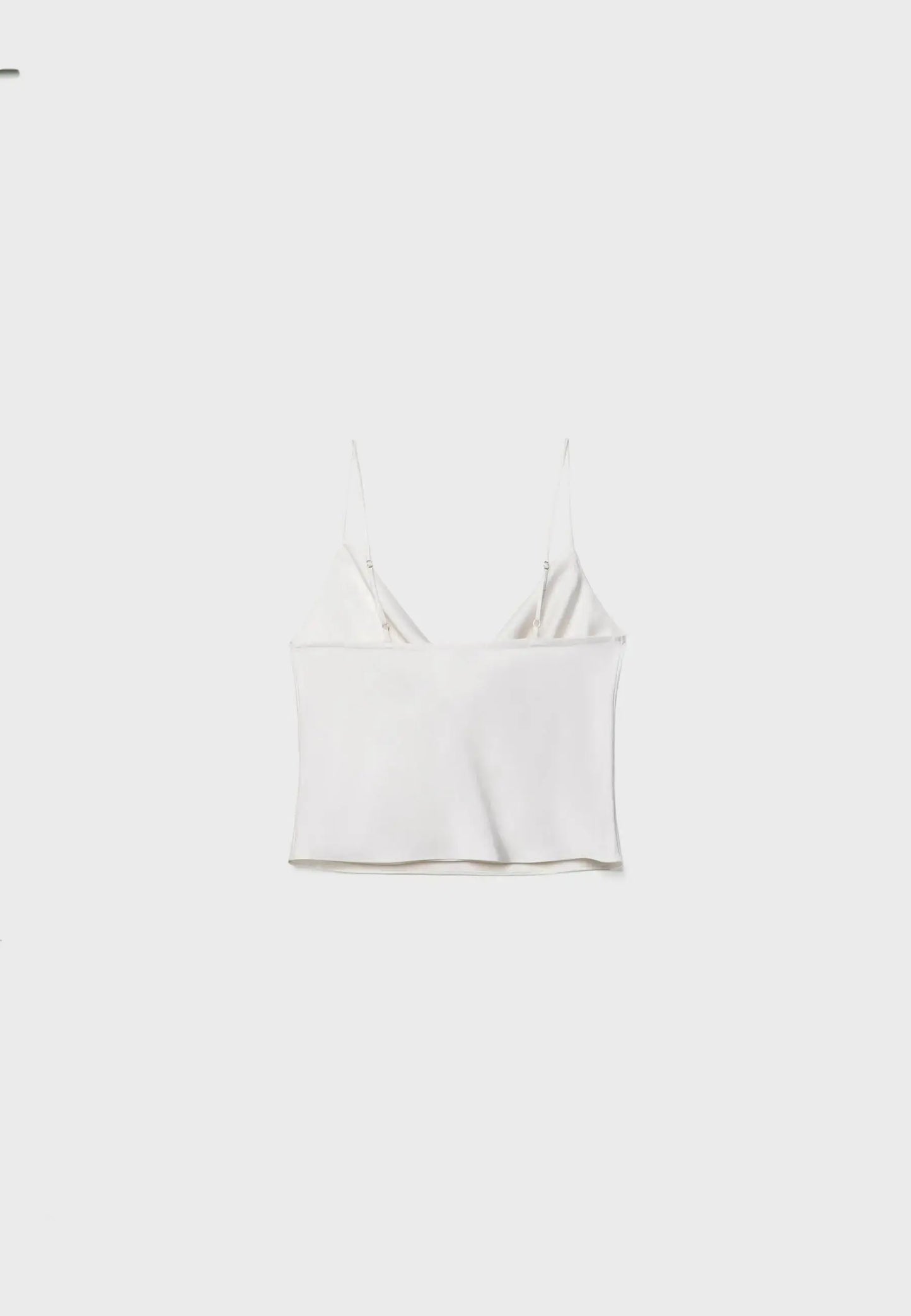 STRAPPY SATIN TOP