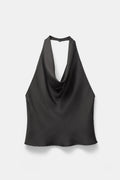 HALTER TOP WITH OPEN BACK