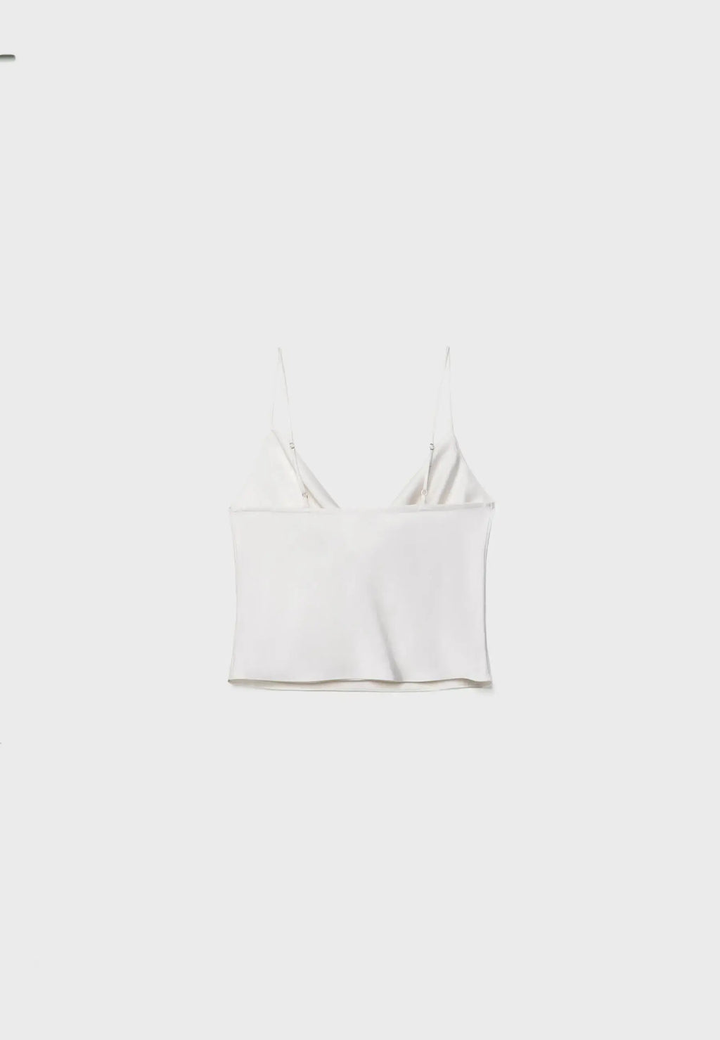 STRAPPY SATIN CROP TOP